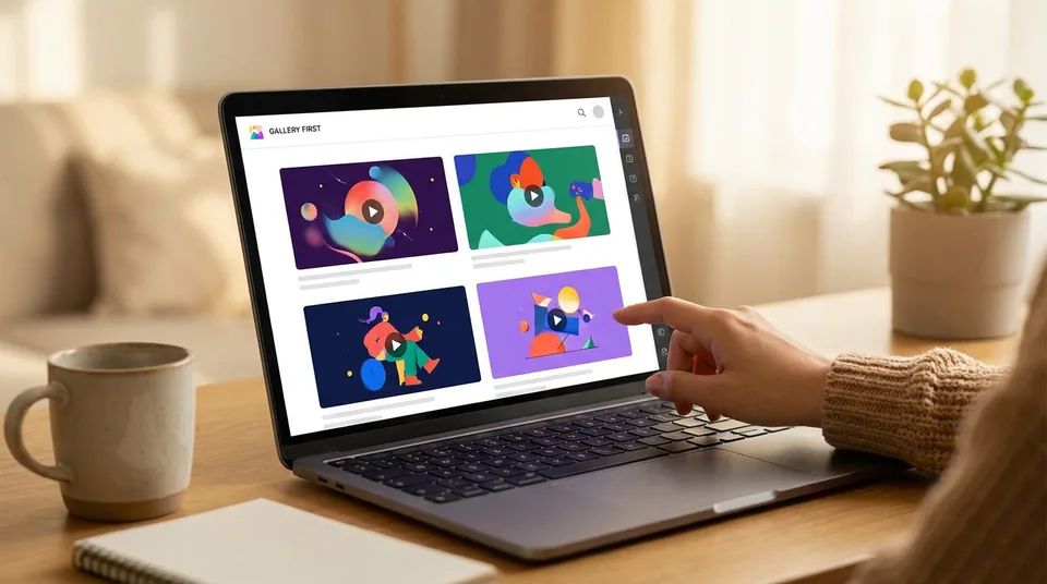 Pick an example AI Image Generator workflow